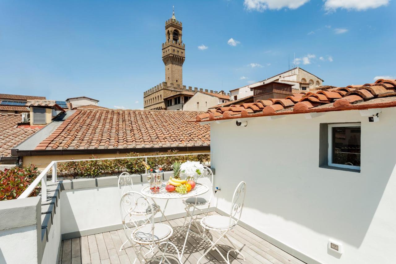 "Palazzo Signoria" Luxury Loft/Apt With Panoramic Terrace Apartamento Florencia Exterior foto