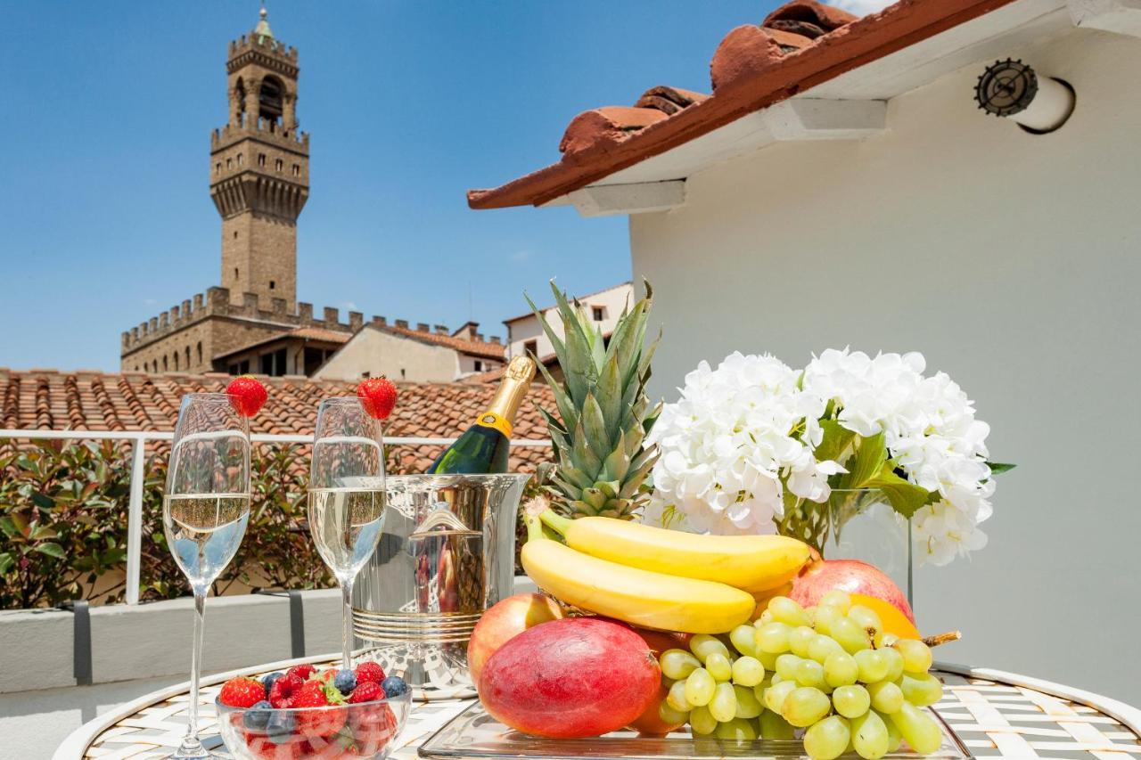 "Palazzo Signoria" Luxury Loft/Apt With Panoramic Terrace Apartamento Florencia Exterior foto
